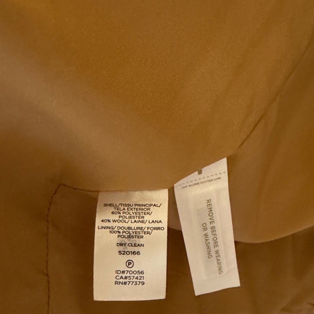 Ann Taylor Chesterfield Coat NWT - Picture 9 of 9